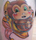 Cute Monkey Tattoos You Will Definitely Love