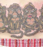 Popular Monkey Tattoo Designs For Women