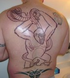 Funny Monkey Tattoos