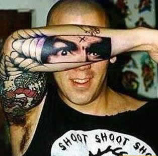 Awesome Transparent Arm Tattoo Design