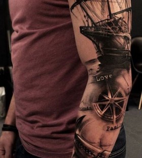 nautical sleeve tattoos for men nautical sleeve tattoos for men