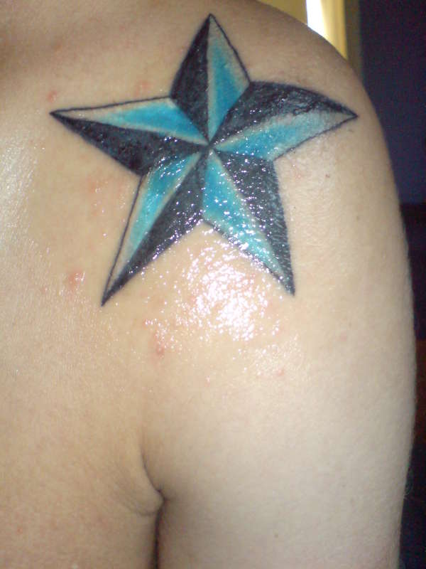 Nautical Star Symbol Tattoo Design Art