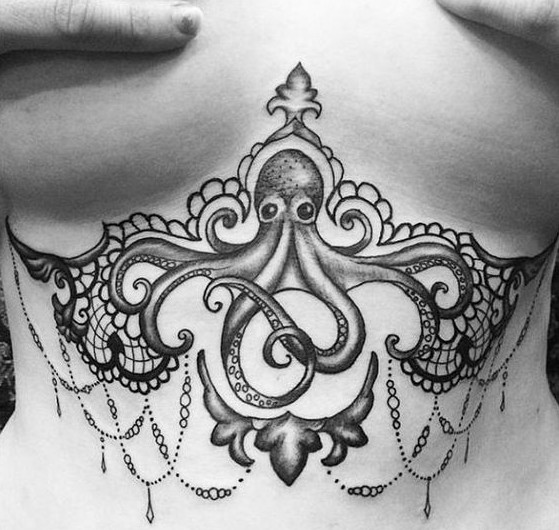 octopus-sternum-tattoo