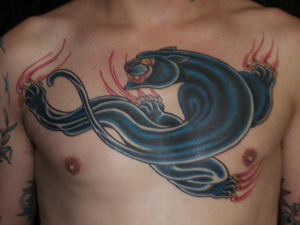 Cool Panther Tattoo For animal tattoo ideas