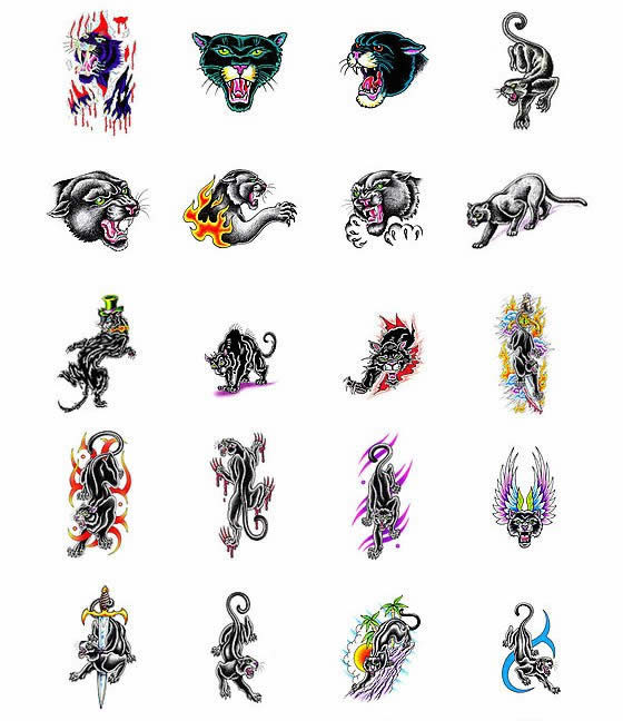 Vectorize Panther Tattoos  Designs