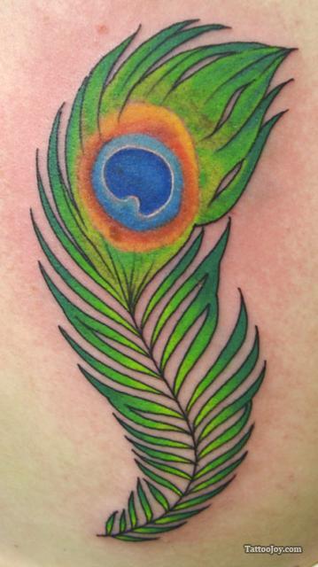 Peacock Feather Tattoo Ideas