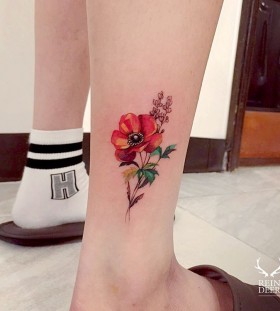 perfect-poppy-flower-tattoo