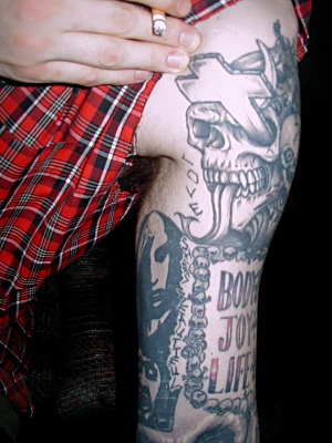 Prick Magazine Down Tattoos