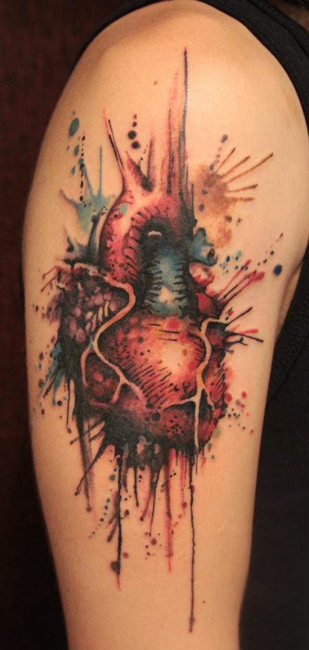 Paradise Gathering Tattoos Gene Coffey Heart Tattoo