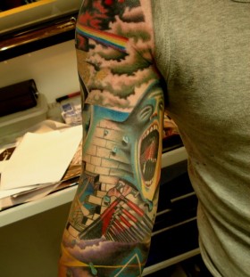 pink floyd tattoo