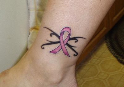 Cool and Inspirational Breast Cancer Tattoos