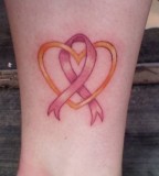 Breast Cancer Ribbon Tattoo By Devonbates