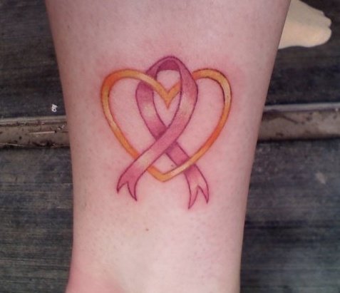 Breast Cancer Ribbon Tattoo By Devonbates