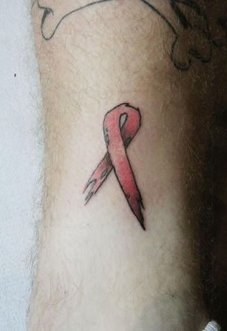 Get A Pink Ribbon Tattoo for The Cancer Society