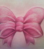 Pink Ribbon Tattoo Design Ideas for Girls
