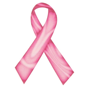 Swirl Pink Ribbon Tattoo Set