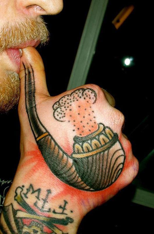 pipe tattoo