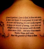 Popular Exotic Bible Verse Tattoos Images GAllery