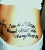 Popular Bible Verse Tattoos Ideas