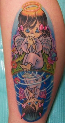 Cute Angel Devil Angel Devil Tattoo