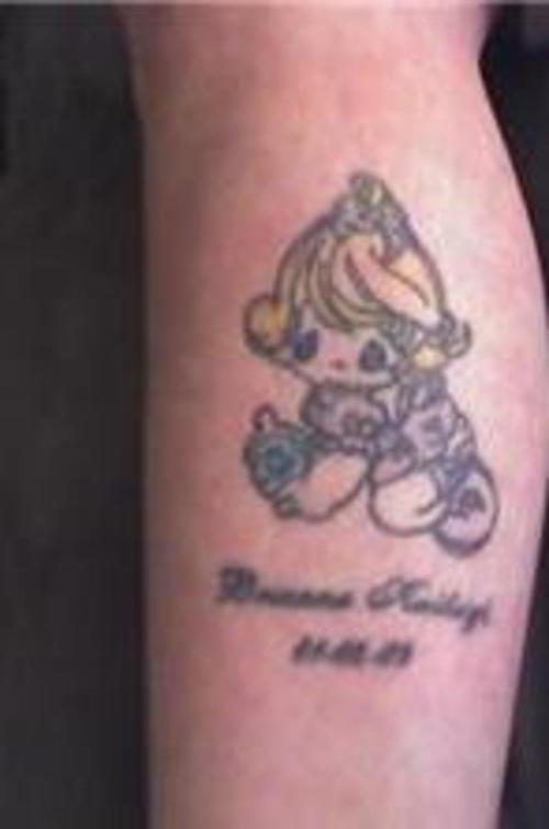 Precious Moments Angel Tattoos Foot Tattoos Design