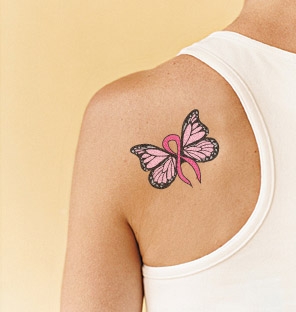 Tattoo Design Monarch Ribbon Butterfly