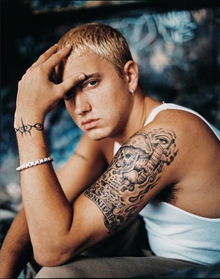 Eminem Quarter Sleeve Tattoo Ideas