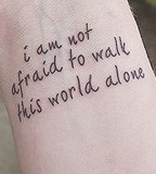 Beautiful Brave Quote Tattoo on Wrist