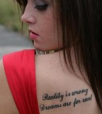 Quotes For Tattoos About Love on Left Back