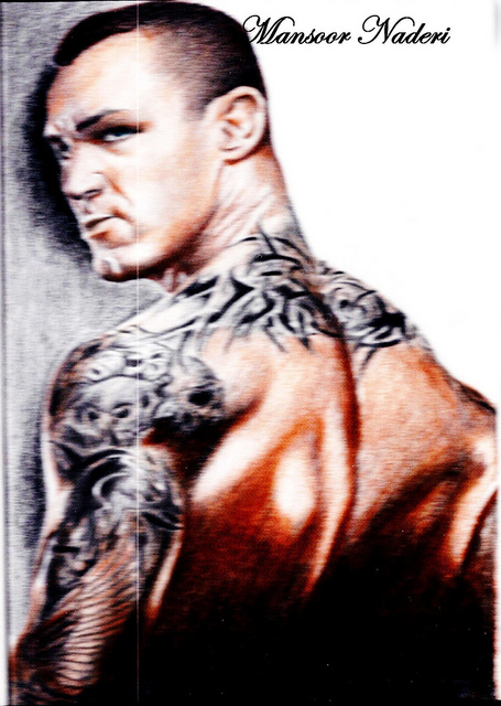 Randy Orton New Sleeves Tattoo Designs