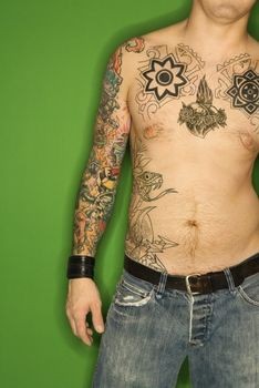 Amazing Rib Cage Tattoos For Guys