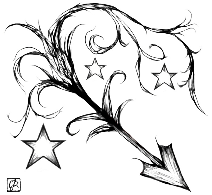 Sagittarius Tattoo Sketch Ideas By Brecelle