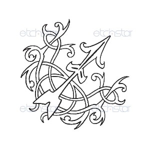 Sgaittarius Zodiac Sign Sketch Tattoo Ideas