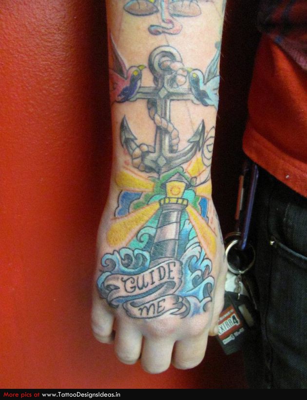 Tattoo Design Of Anchor Arm Tattoos