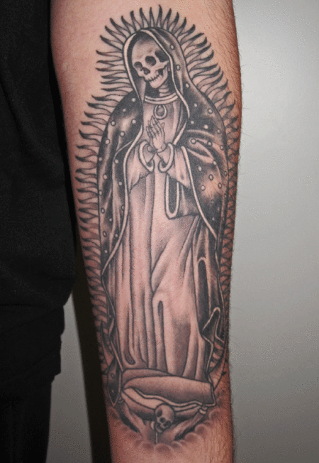 Tattoo Bondi Sydney Santa Muerte