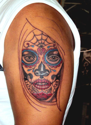 Santa Muerte Tattoo Lusuchen