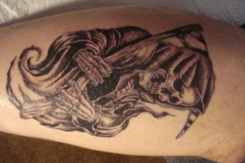 Santa Morte Tattoo Body Art