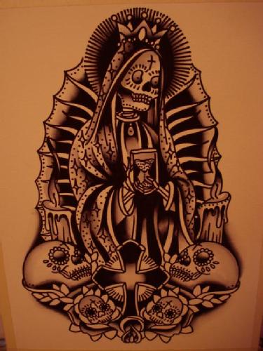 Tattoos Santa Muerte Origins And Significations