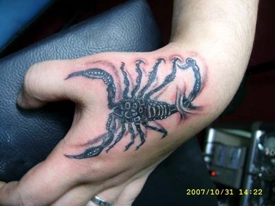 Forearm Zone Scorpion Tattoos