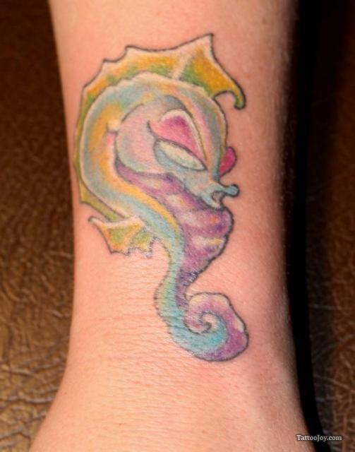 Sea Horse Tattoo Body Art