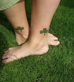 Couple Shamrock Tattoos History Celtic Tattoos Shamrock