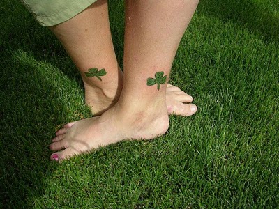 Couple Shamrock Tattoos History Celtic Tattoos Shamrock