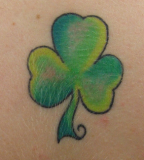 Legend Shamrock Tattoo Flash Pictures