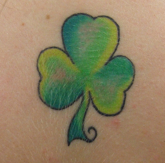 Legend Shamrock Tattoo Flash Pictures