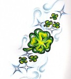 Sketch Shamrock Tattoo West Hartford Ideas