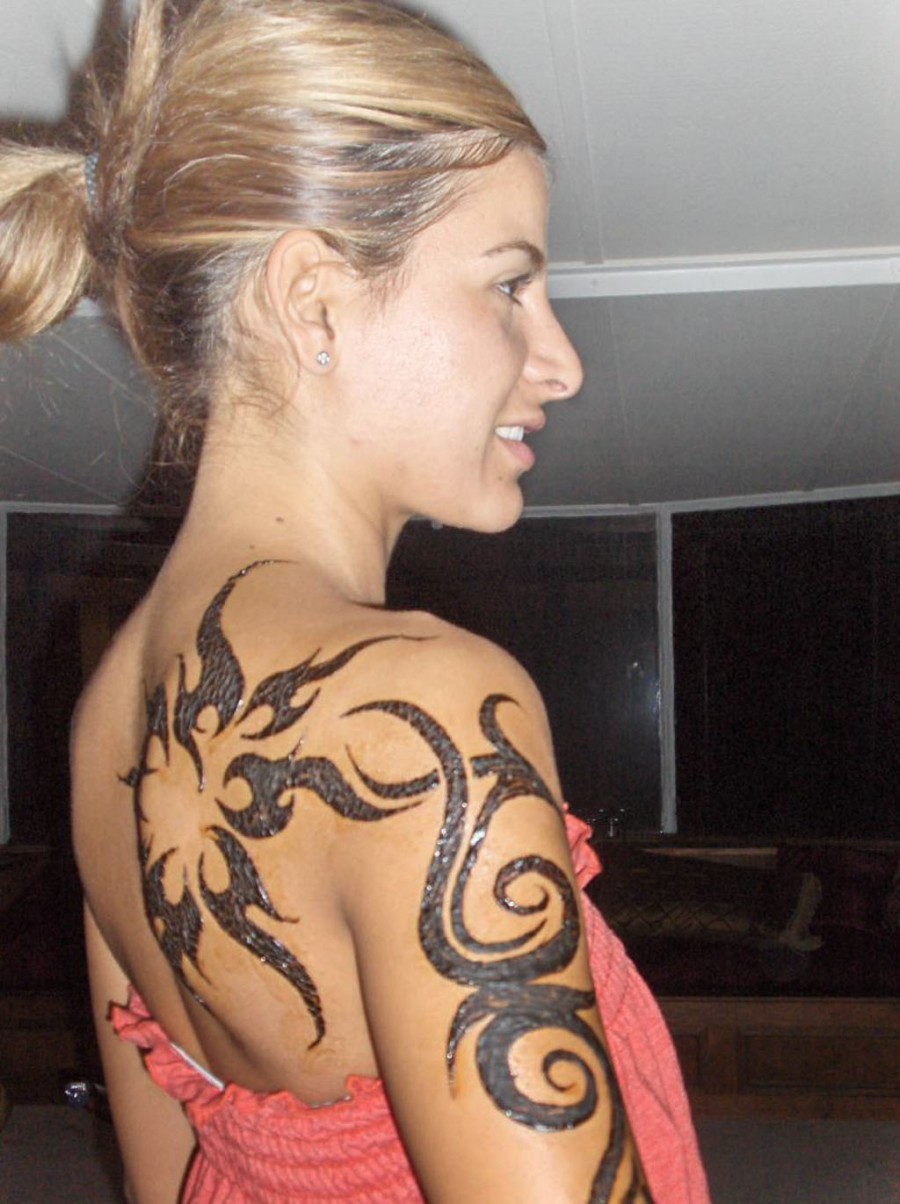 Awesome Tribal Tattoos Shoulder for Girls