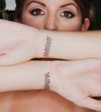 Simple and Beatiful Wrist Tattoos For Girls