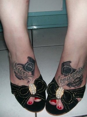 Crazy Pics Awesome Tattoos On Foot