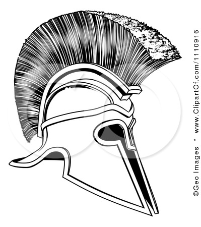 Black And White Corinthian Trojan Spartan