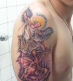 Chitos Angel Tattoo St Michael The Archangel Image